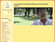 Tablet Screenshot of livinginstitute.org